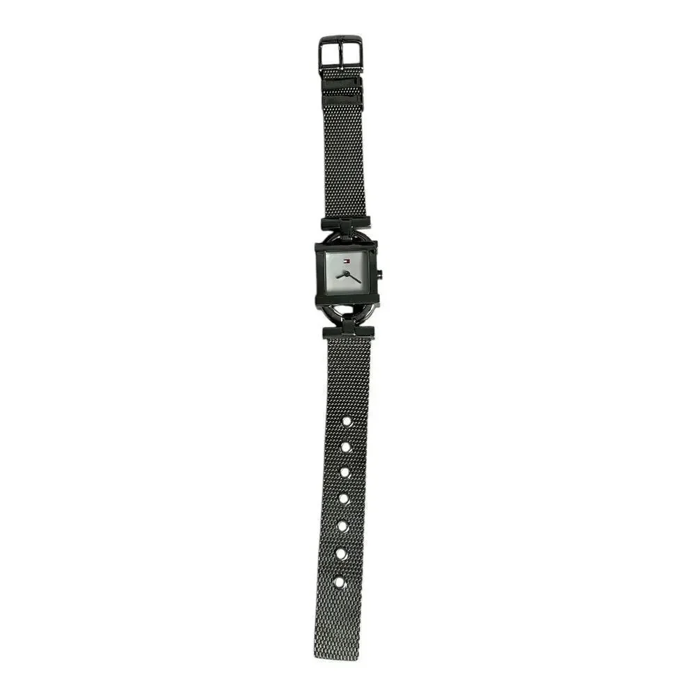 Tommy Hilfiger Women's Watch Water Resistant 100% Stainless Steel Mesh Silver
